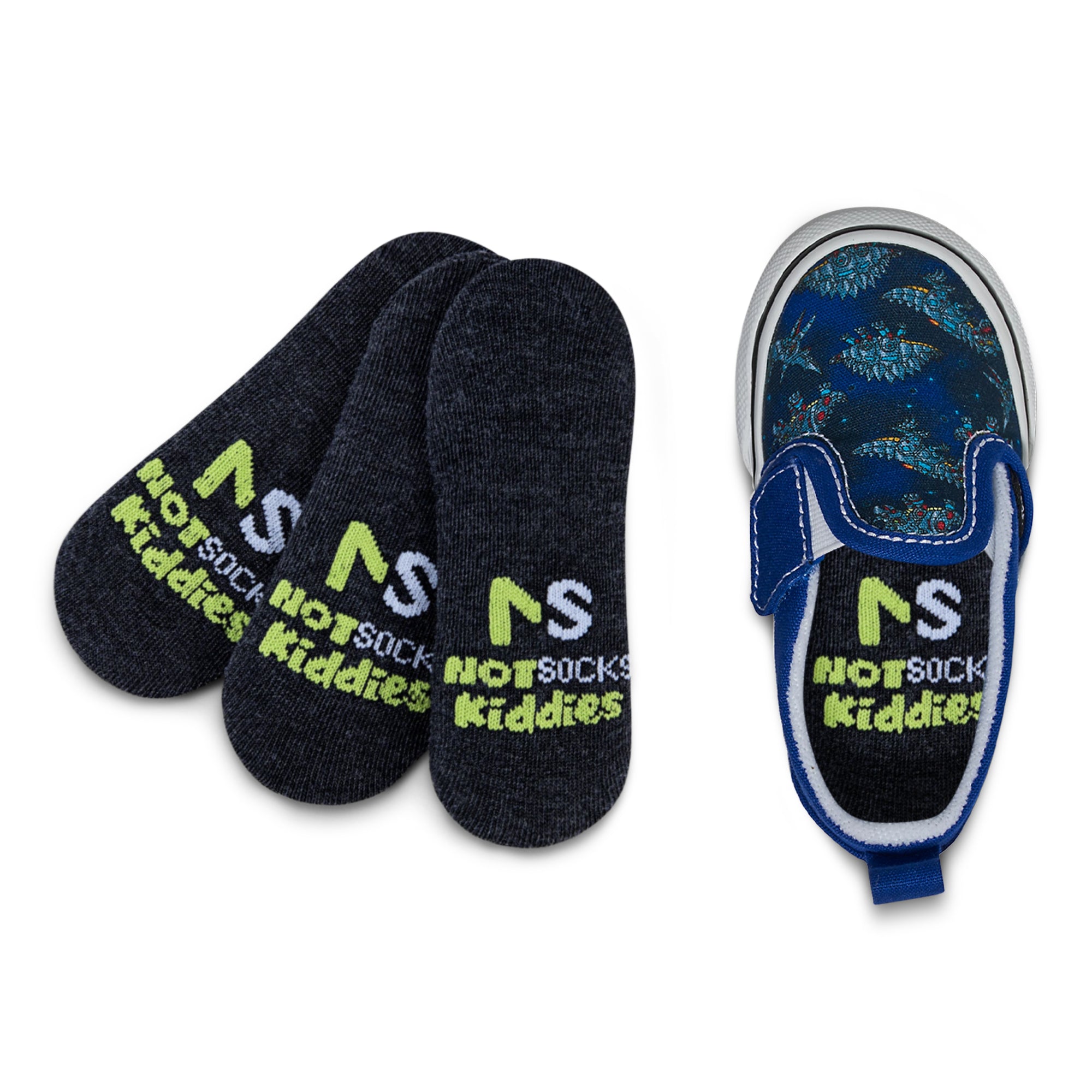 NotSocks Kids Insole Socks Only (3-Pack)